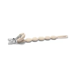 Kép 3/4 - Lorelli Természetes szilikon cumitartó lánc - Beige