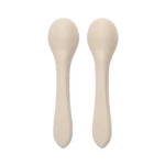 Kép 2/3 - Lorelli szilikon kanalak 2 db - Beige