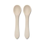 Kép 1/3 - Lorelli szilikon kanalak 2 db - Beige