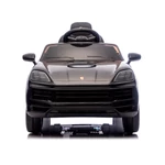 Kép 2/10 - Chipolino Porsche Cayenne elektromos autó bőr üléssel - black