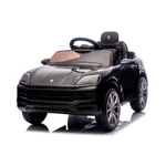 Kép 1/10 - Chipolino Porsche Cayenne elektromos autó bőr üléssel - black