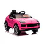 Kép 6/10 - Chipolino Porsche Cayennee lektromos autó bőr üléssel - pink