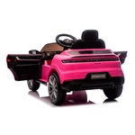 Kép 8/10 - Chipolino Porsche Cayennee lektromos autó bőr üléssel - pink