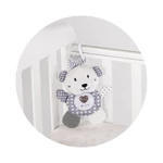 Kép 2/3 - Chipolino babakocsi/kiságy játék - Teddy Bear