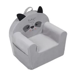 Kép 1/5 - Albero Mio Raccoon babafotel - Grey