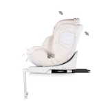 Kép 5/10 - Chipolino Clima Air I-Size autósülés 40-150cm - biscotta