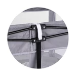 Kép 3/7 - Chipolino Vibe babakarám összecsukható 120x120 cm - grey