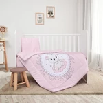 Kép 3/3 - Lorelli 5 részes ágynemű garnitúra - Little Bear Pink