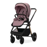 Kép 2/9 - Lorelli Bianca 3az1-ben újszülött babakocsi - Pink