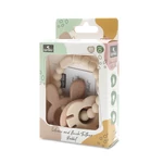 Kép 4/4 - Lorelli Nyuszi szilikon és bükkfa rágóka - Natural Beige