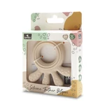 Kép 3/3 - Lorelli Polip természetes szilikon rágóka - Beige