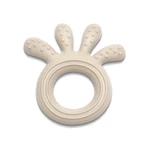 Kép 1/3 - Lorelli Polip természetes szilikon rágóka - Beige