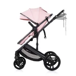 Kép 6/10 - Chipolino Amore babakocsi mózessé alakítható sportrésszel - Powder pink