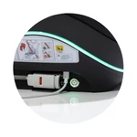 Kép 8/9 - Chipolino Genesis Smart I-Size Isofix gyerekülés 125-150 cm hőszabályozással - Noir