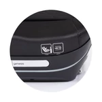 Kép 9/9 - Chipolino Genesis Smart I-Size Isofix gyerekülés 125-150 cm hőszabályozással - Noir