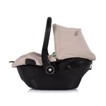 Kép 2/5 - Chipolino Pearl autóshordozó adapterrel 40-87 cm - Latte