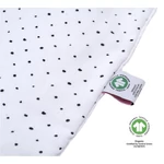 Kép 6/8 - MOTHERHOOD BIO muszlin hálózsák 6-18 hó 0,5 tog - Grey and Black Dots