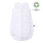 Kép 1/8 - MOTHERHOOD BIO muszlin hálózsák 6-18 hó 0,5 tog - Grey and Black Dots