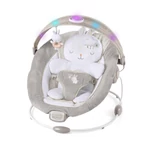 Kép 1/7 - Ingenuity Rezgő pihenőszék dallamokkal és fénnyel, Twinkle Tails™, 0 hó+, 9 kg -ig