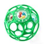 Kép 1/3 - Bright Starts játék, Oball Rattle, 10 cm, Seafoam
