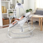 Kép 9/10 - Ingenuity Nagy hinta rezgő hintaszékkel és dallamokkal, USB, 2in1 Raylan, 0 hó+, 9 kg-ig