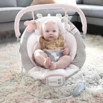 Kép 7/10 - Ingenuity Rezgő pihenőszék dallamokkal, Flora the Unicorn™, 0 hó+, 9 kg-ig