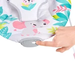 Kép 6/9 - Bright Starts Rezgő pihenőszék, Flamingo Vibes™, 0 hó+, 9 kg-ig