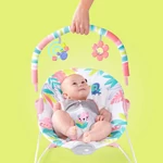Kép 7/9 - Bright Starts Rezgő pihenőszék, Flamingo Vibes™, 0 hó+, 9 kg-ig