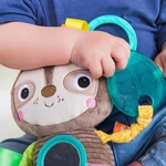Kép 4/9 - BRIGHT STARTS Játék C karikán Playful Pals lajhár 0hó+