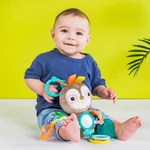 Kép 8/9 - BRIGHT STARTS Játék C karikán Playful Pals lajhár 0hó+