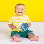 Kép 3/4 - Oball Játék, Rattle, 10 cm, blue, 0 hó+