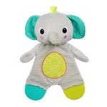 Kép 1/7 - Bright Starts Játék - rágóka, Snuggle&Teethe, elefánt, 0 hó+