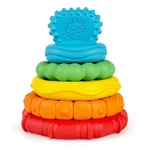 Kép 1/10 - Baby Einstein Rágóka építőjáték, 2in1 Stack & Teethe™, 0 hó+