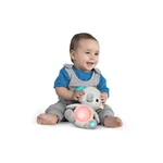 Kép 2/4 - Bright Starts Plüss zenélő világító játék elefánt, Hug-a-bye Baby™, 0 hó+