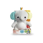 Kép 4/4 - Bright Starts Plüss zenélő világító játék elefánt, Hug-a-bye Baby™, 0 hó+