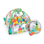 Kép 2/10 - Bright Starts Játszószőnyeg, 5in1 Your Way Ball Play™, Totally Tropical™, 0 hó+