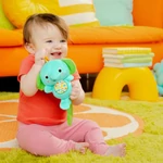 Kép 5/8 - Bright Starts C-karikán játék dallamokkal, Tug Tunes™, elefánt, 0 hó+