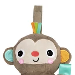 Kép 3/8 - Bright Starts C-karikán játék dallamokkal, majom, Pull Play & Boogie™, 0 hó+