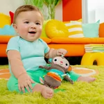 Kép 6/8 - Bright Starts C-karikán játék dallamokkal, majom, Pull Play & Boogie™, 0 hó+