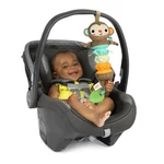 Kép 8/8 - Bright Starts C-karikán játék dallamokkal, majom, Pull Play & Boogie™, 0 hó+