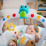 Kép 6/10 - BABY EINSTEIN Zenélő rezgő pihenőszék fényekkel Kick to It Neptune 9 kg-ig