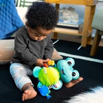 Kép 5/10 - Baby Einstein Aktív játék C-karikán teknős Neptune’s Sensory Sidekick™, 0,hó+