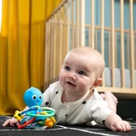 Kép 10/10 - Baby Einstein Rágóka/csörgő Opus’s Shake & Soothe™, 0 hó+