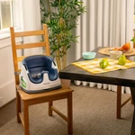 Kép 6/10 - Ingenuity 2in1 székmagasító, Baby Base™, Night Sky, 6 hó+, 22 kg-ig