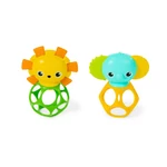 Kép 2/8 - Oball Játék, rágóka, Soother Pals™, Easy-Grasp, 2 db, 3 hó+