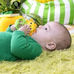 Kép 7/8 - Oball Játék, rágóka, Soother Pals™, Easy-Grasp, 2 db, 3 hó+
