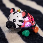 Kép 4/9 - Oball Autó és csörgő, 2in1 Curious Car, zebra, Zen™, 3 hó+