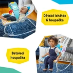 Kép 3/10 - BABY EINSTEIN Zenélő rezgő pihenőszék Kick to It Opus 18kg-ig