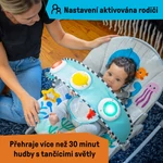 Kép 5/10 - BABY EINSTEIN Zenélő rezgő pihenőszék Kick to It Opus 18kg-ig