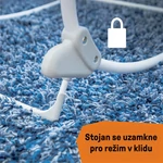 Kép 7/10 - BABY EINSTEIN Zenélő rezgő pihenőszék Kick to It Opus 18kg-ig